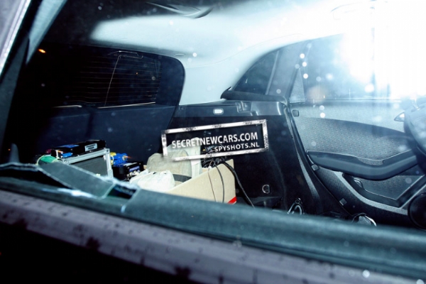 Spy Shots 2012 MercedesBenz BClass W246 Interior spied again