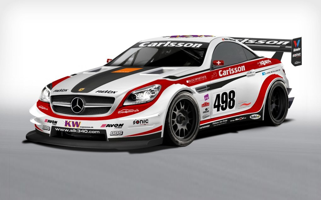 Team Reto Meisel takes off in 2013 with a Carlsson SLK 340 